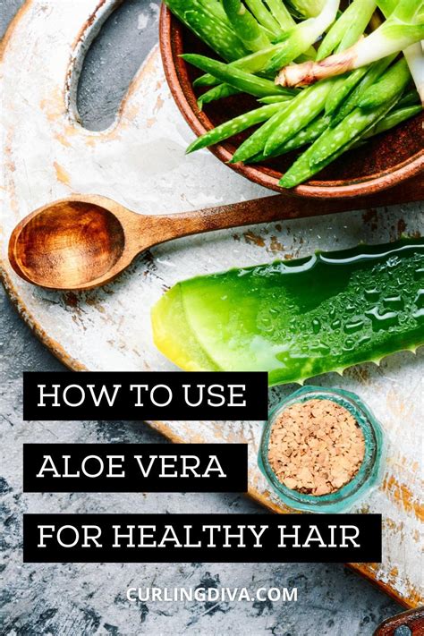 How To Use Aloe Vera For Healthy Hair Homemade Hair Treatments