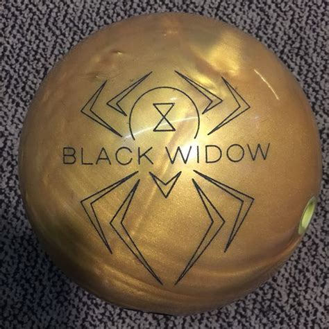 14lbs Hammer Black Widow Gold Bowling Ball Sports Equipment Sports