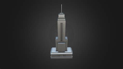 Empire State Building V2 Download Free 3d Model By Myyko Undoxable