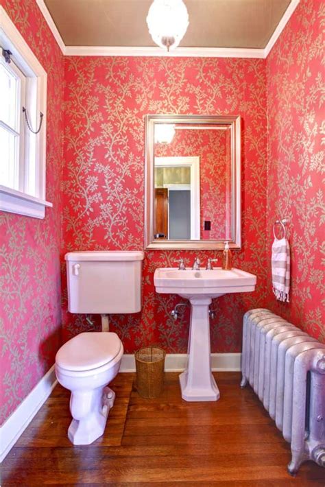 70 Inspiring And Creative Bathroom Wallpaper Ideas In 2024