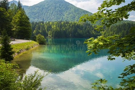 Laghi Di Fusinefusine Seenbelopeska Jezera Italien Stockbild Bild