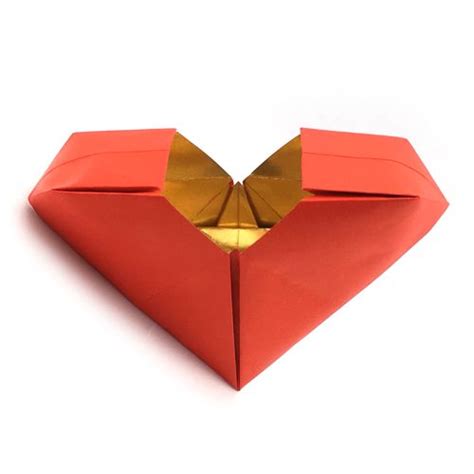 Learn How To Make An Origami Heart Box For Valentines Day Origami