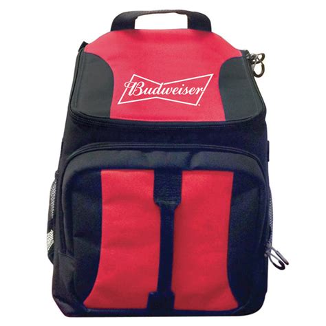 Budweiser Red Beer Can Cooler Backpack
