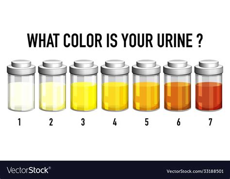 Urine Color Chart What Color Is Normal What Does It Mean Mrs Pip