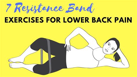 7 Resistance Band Exercises For Lower Back Pain Youtube
