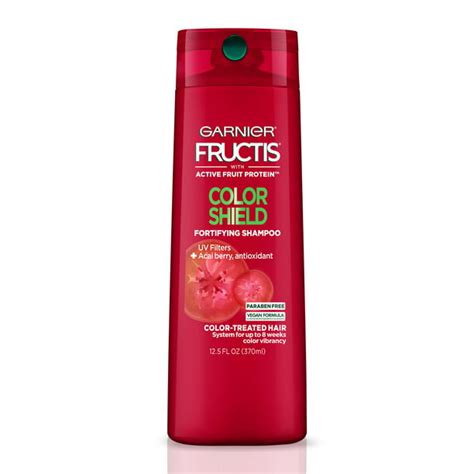 garnier fructis color shield fortifying shampoo for color treated hair 12 5 fl oz walmart