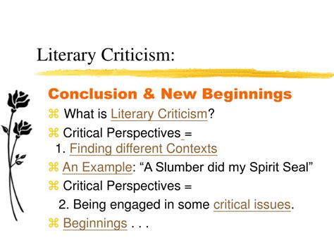 Ppt Literary Criticism Powerpoint Presentation Free Download Id