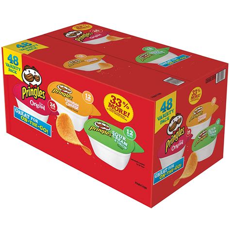 Pringles Bulk Single Serve Packs 48 Count