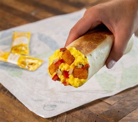 In 2014, taco bell launched their breakfast menu, which included breakfast burritos. Calories Taco Bell Breakfast Burrito - Fast Food Calories
