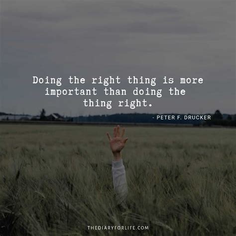 80 Inspirational Quotes About Doing The Right Thing