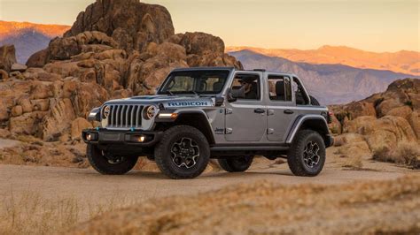 Jeep Wrangler 4xe 375 Cv Per Il Fuoristrada Ibrido Alla Spina