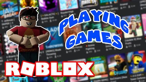 Roblox Playing Games Live Youtube
