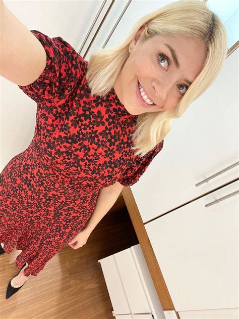 Holly Willoughby Cant Stop Wearing Ghost Dresses Who What Wear