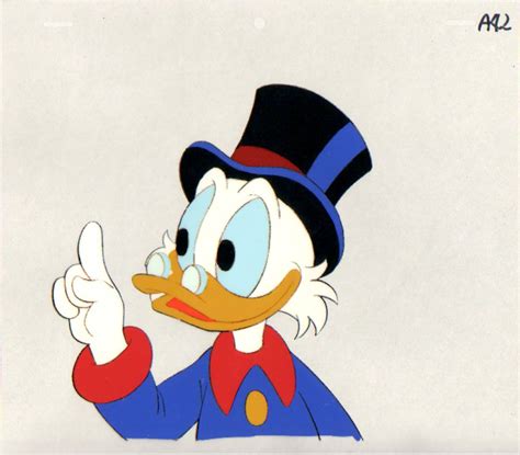 Scrooge Mcduck Production Cel Ducktales Photo 24425000 Fanpop