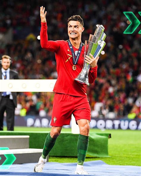 Portugal Lift The First Nations League Trophy 🏆