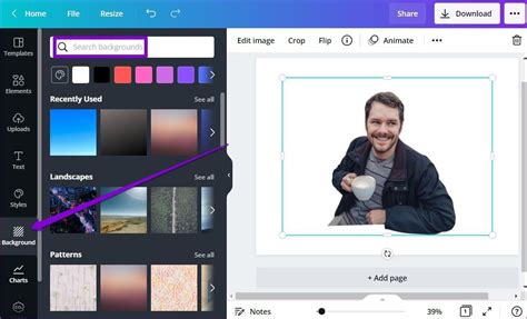 How To Remove And Replace Background In Canva