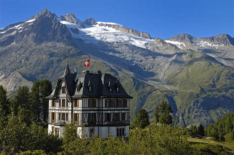 Beautiful Mansion In The Swiss Alps Photograph By Matthias Hauser Pixels