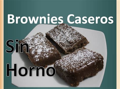 Receta Brownie Sin Horno Receta Facil De Brownies YouTube