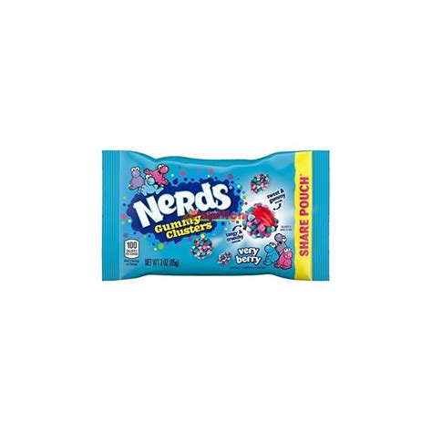 Nerds Gummy Clusters Very Berry 85 Gr