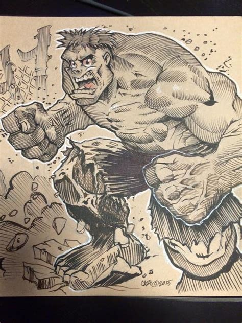 Hulk Sketch By Cazitena On Deviantart