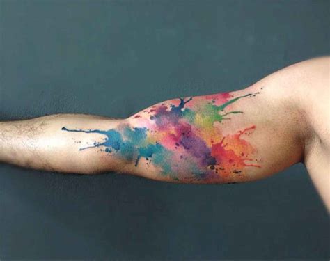 42 Most Beautiful Watercolor Tattoos Art Ideas