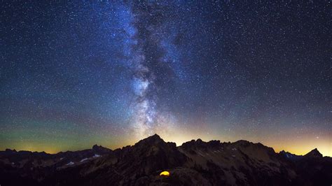3840x2160 Milky Way In North Cascades 4k Hd 4k Wallpapers Images