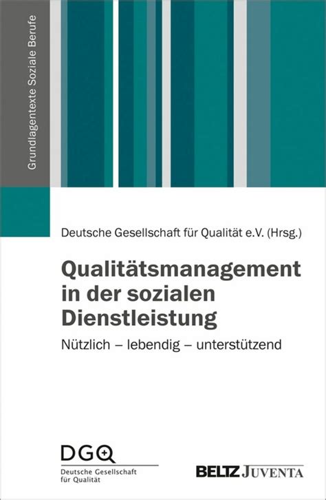 Ebook Qualitätsmanagement In Der Sozialen Dienstleistung Von Deutsche