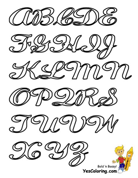Alphabet Print Outs | Cursive Alphabets | Free | Letters | Numbers