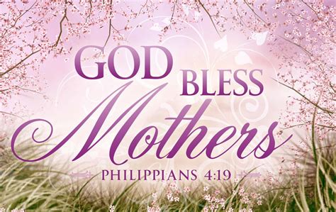 God Bless Mothers Peace 1077