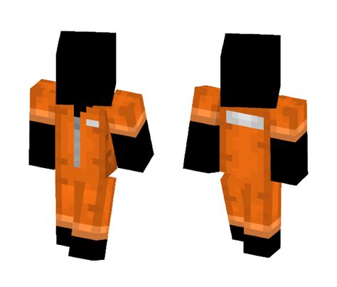 Download Orange Prison Jumpsuit Minecraft Skin For Free