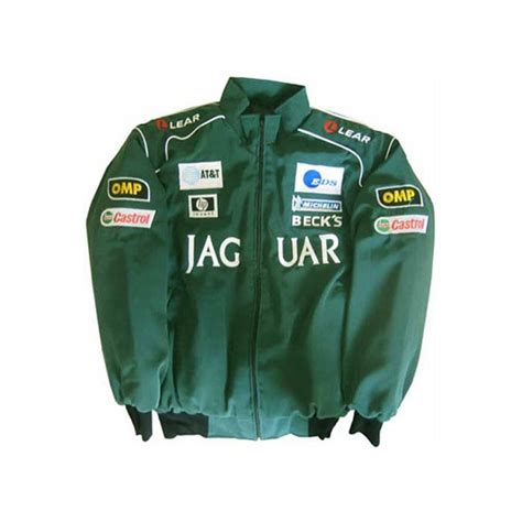 Jaguar Motor Sport Racing Jacket Green Porsche Jackets Etsy