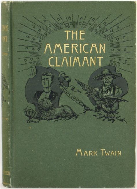 Mark Twain The American Claimant 1892 First Edition Rare Books