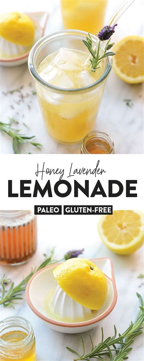 Made With Lavender Infused Honey Simple Syrup This Lavender Lemonade