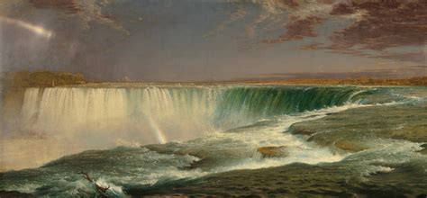 Niagara Falls Frederic Edwin Church Oil On Canvas 1857 Art