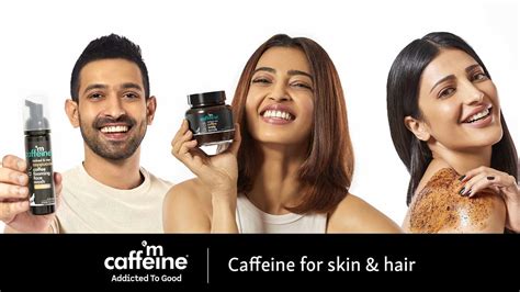 Mcaffeine Natural And Vegan Caffeine Skin And Hair Care Shruti Haasan