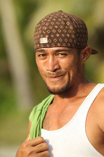 Samoan Man With A White Shirt Samoan Men Samoan People Polynesian Men
