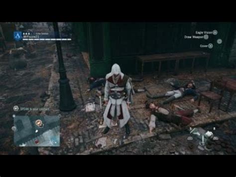Assassin S Creed Unity Arno Unlocks Ezios Master Assassain Outfit