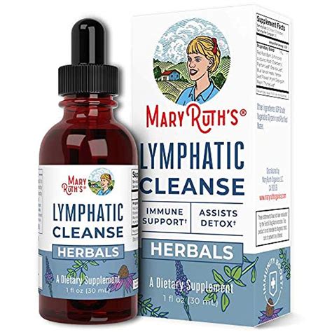 Organic Lymphatic Blend By Maryruths Herbal Blend Lymphatic Support