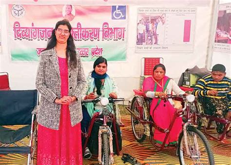 World Day Of The Handicapped Himani Became The Role Model Of The