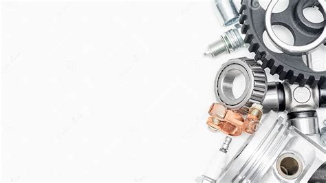 Car Spare Parts Stock Image Image Of Visiting Garage 175031715