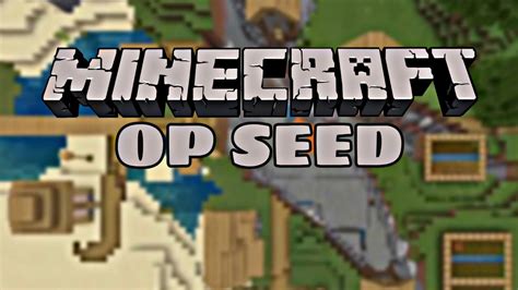 The Most Op Minecraft Seed It Has Alot Bedrock 1 17 Youtube