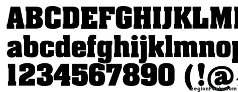 Billboard Font Download Free Legionfonts