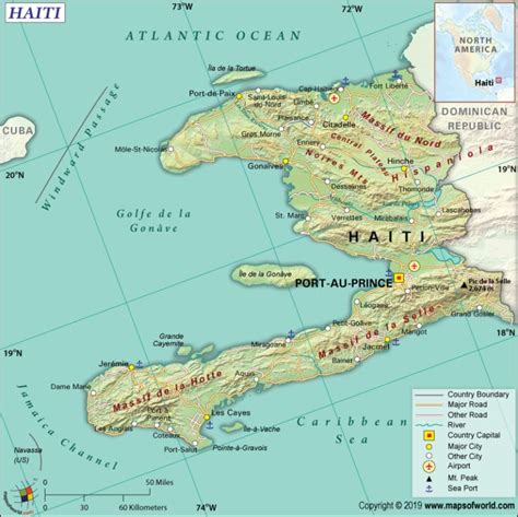 Haiti Map Answers