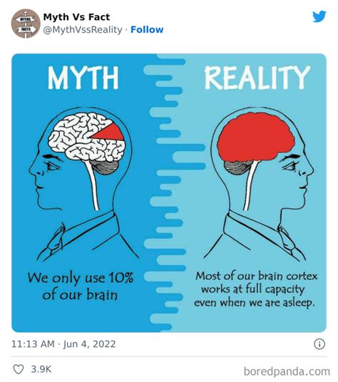 Facts That Are Actually Myths As Shared By The Myth Vs Fact