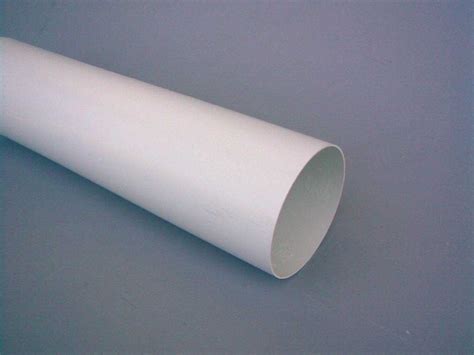 Lüftungsrohr DN 100 mm PVC Rohr Kunststoffrohr weiss Luftkanal Abluft