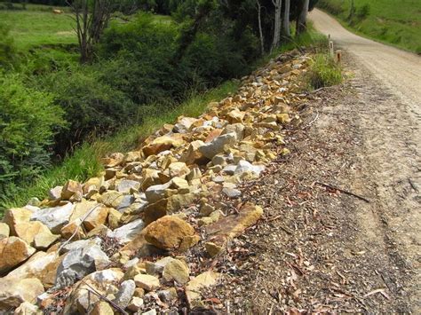 Bellingenbowraville Road Rock Fills To Repair Dirt Road Section Of