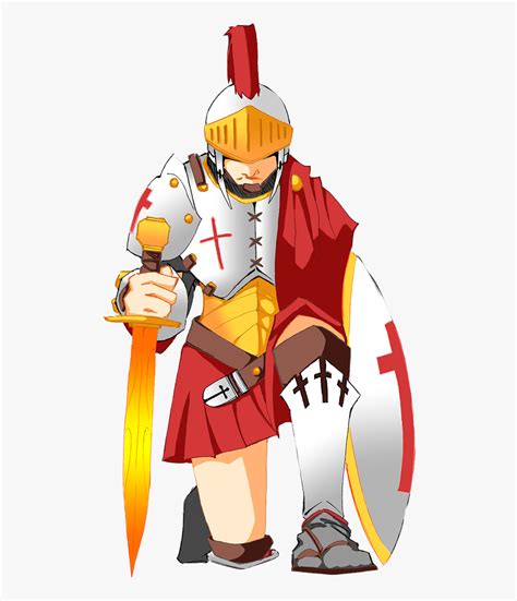 Full Armor Of God Illustration