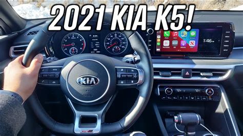 2021 Kia K5 Gt Line Interior And Details Youtube