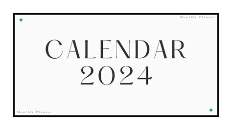 Editable 2024 Calendar Canva Template Etsy