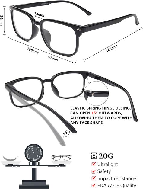 Gaoye Progressive Multifocal Reading Glasses Blue Light